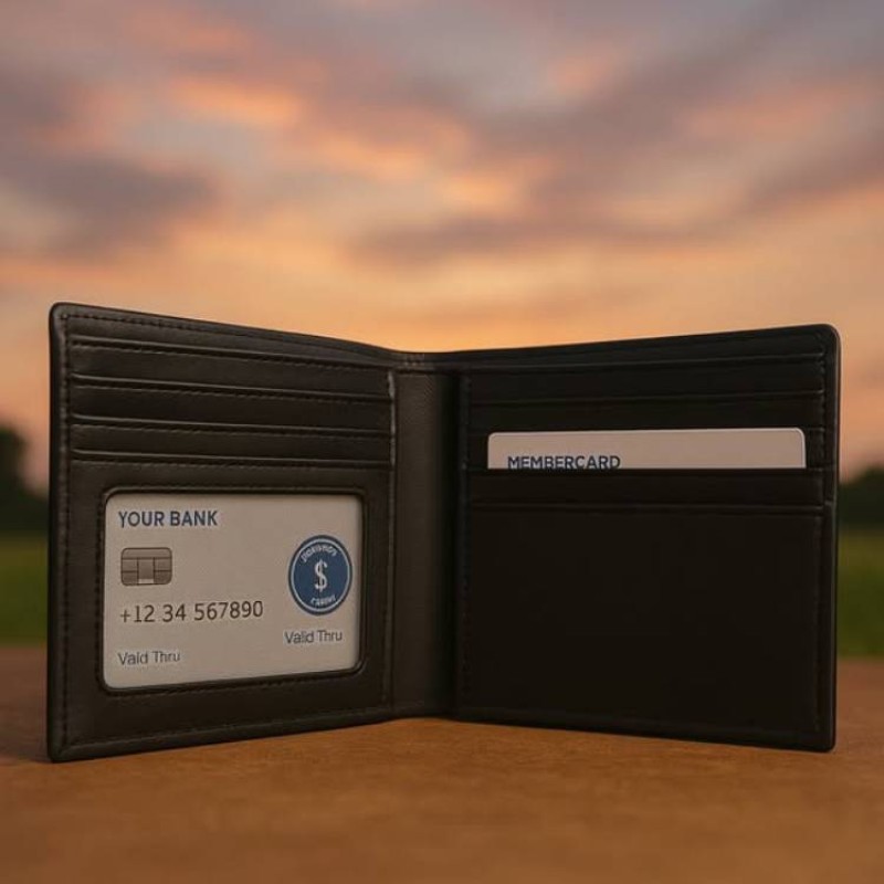Adidas Premium Hybrid Wallet – Stylish & Durable Leather Wallet for Men