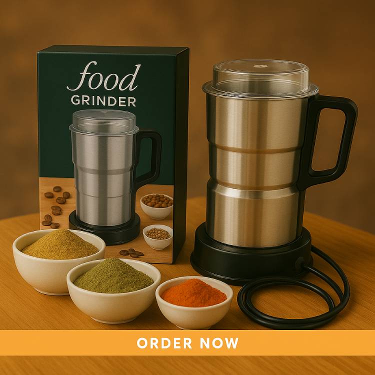 Nima 2-in-1 Electric Grinder & Juicer - Multifunctional Kitchen Appliance